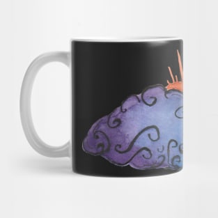 Watercolor Storm Cloud Mug